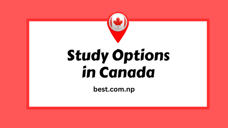 Top study options provided by Canadian universities for Nepali Students