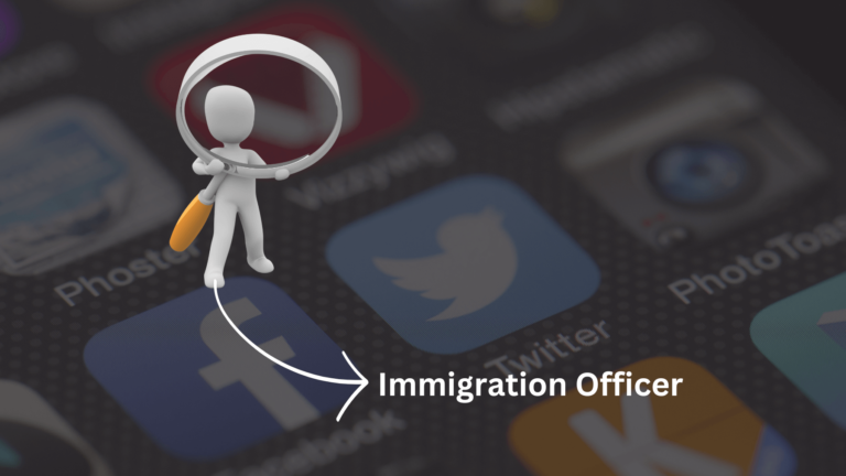 Do immigration officers check social media of visa applicants?