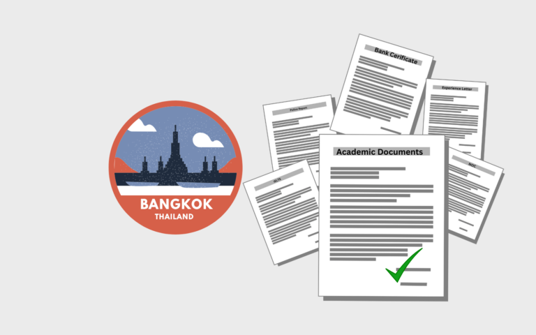 Documents Required For Thailand Student Visa From Nepal